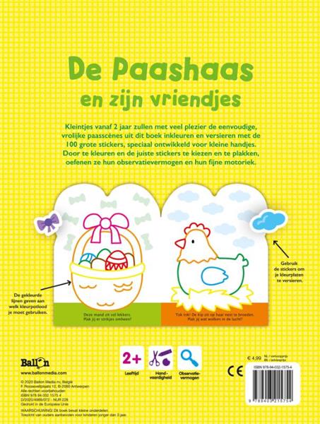 Grote foto de paashaas en zijn vriendjes pasen 0 boeken overige boeken