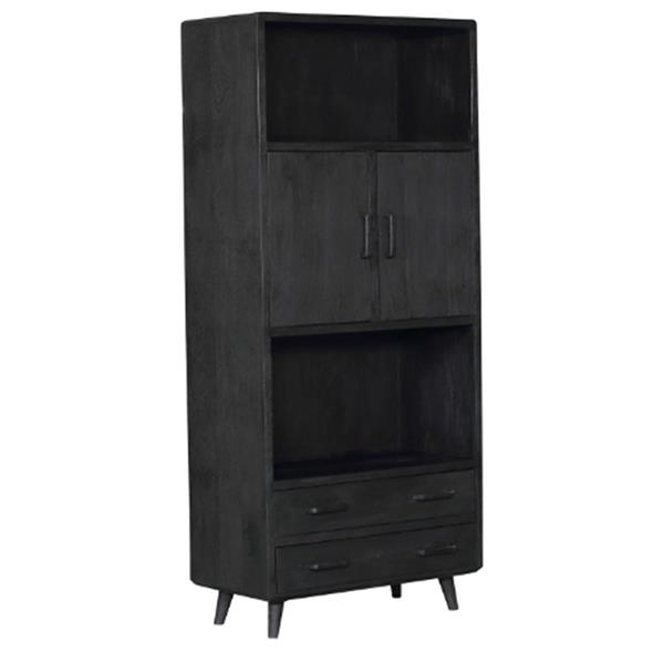 Grote foto boekenkast omaha black 90 cm starfurn huis en inrichting overige
