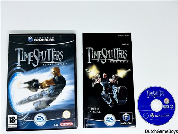 Grote foto nintendo gamecube time splitters future perfect hol spelcomputers games overige nintendo games
