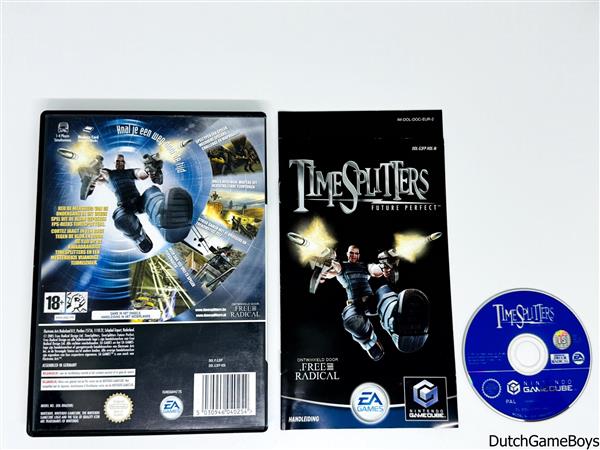 Grote foto nintendo gamecube time splitters future perfect hol spelcomputers games overige nintendo games