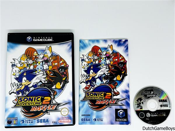 Grote foto nintendo gamecube sonic adventure battle 2 hol spelcomputers games overige nintendo games