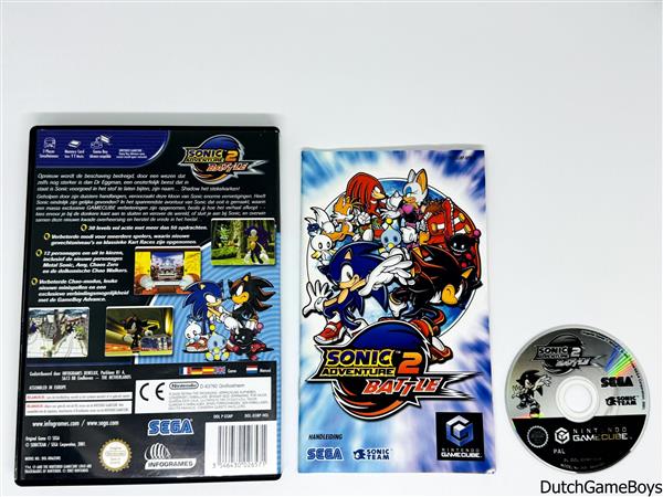 Grote foto nintendo gamecube sonic adventure battle 2 hol spelcomputers games overige nintendo games