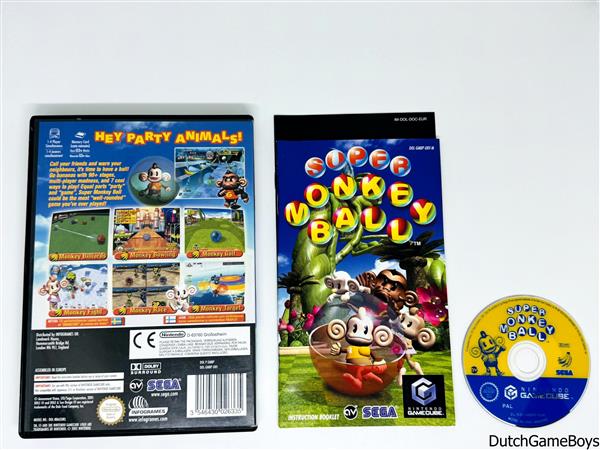 Grote foto nintendo gamecube super monkey ball ukv spelcomputers games overige nintendo games