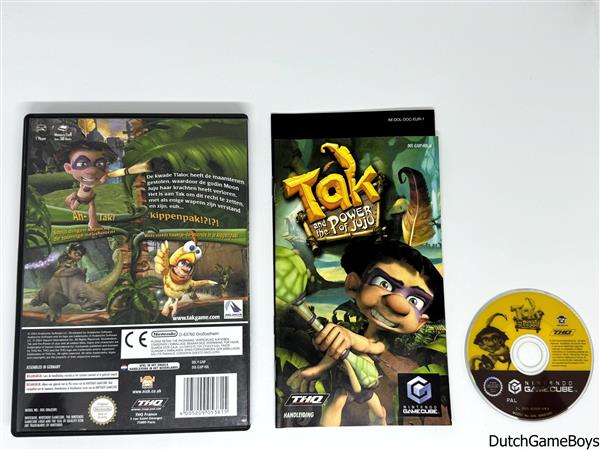 Grote foto nintendo gamecube tak and the power of juju hol spelcomputers games overige nintendo games