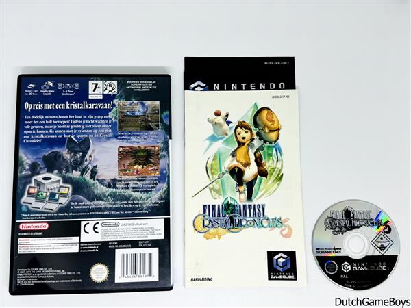 Grote foto nintendo gamecube final fantasy crystal chronicles hol spelcomputers games overige nintendo games