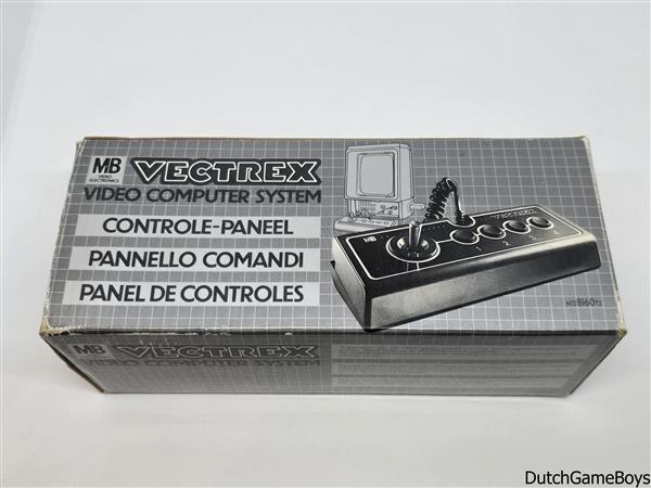 Grote foto vectrex mb control panel controller boxed spelcomputers games overige merken