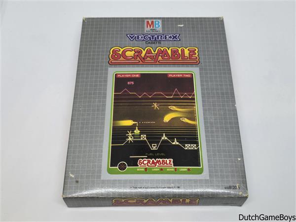 Grote foto vectrex mb scramble boxed spelcomputers games overige merken