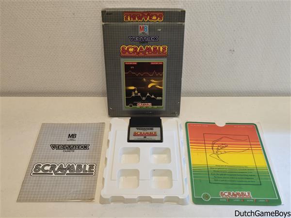 Grote foto vectrex mb scramble boxed spelcomputers games overige merken