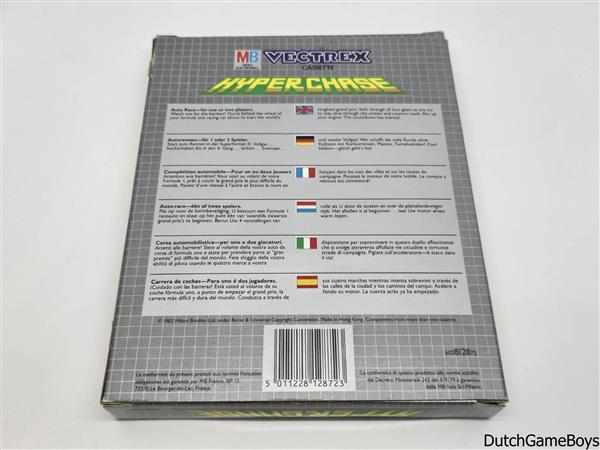 Grote foto vectrex mb hyper chase boxed spelcomputers games overige merken