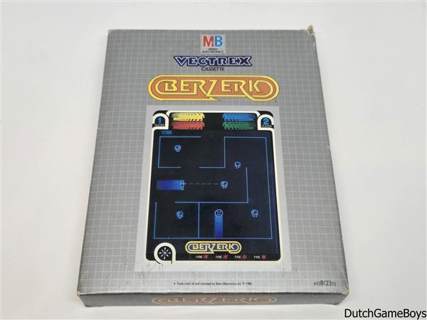 Grote foto vectrex mb berzerk boxed spelcomputers games overige merken