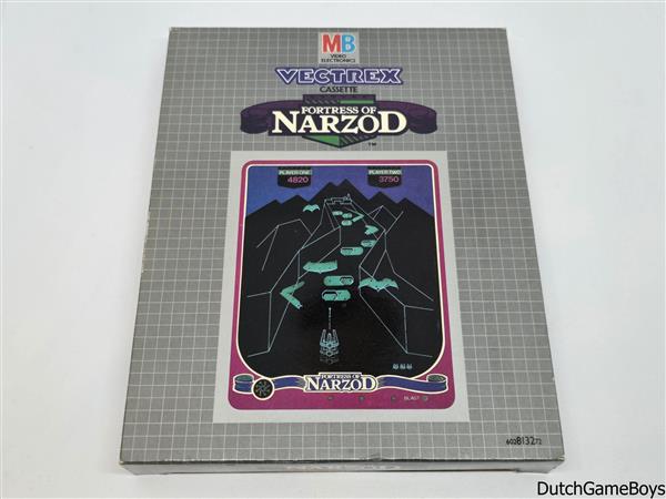 Grote foto vectrex mb fortress of narzod boxed spelcomputers games overige merken