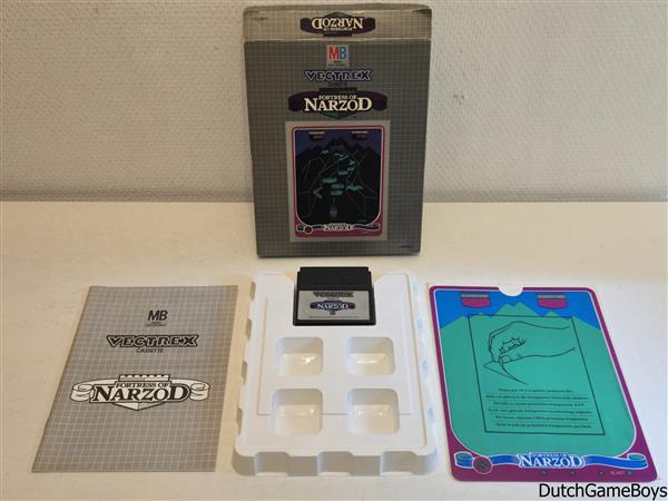 Grote foto vectrex mb fortress of narzod boxed spelcomputers games overige merken