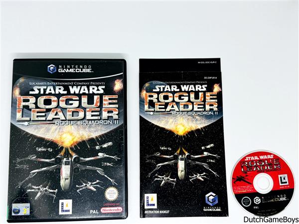 Grote foto nintendo gamecube star wars rogue leader rogue squadron ii ukv spelcomputers games overige nintendo games