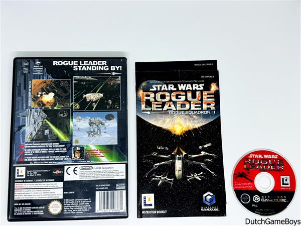 Grote foto nintendo gamecube star wars rogue leader rogue squadron ii ukv spelcomputers games overige nintendo games