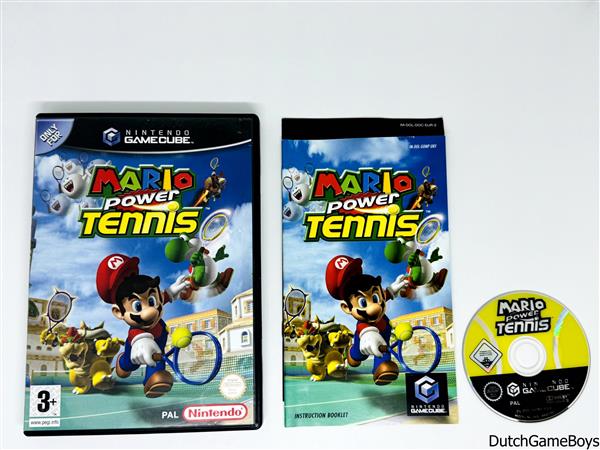Grote foto nintendo gamecube mario power tennis ukv spelcomputers games overige nintendo games