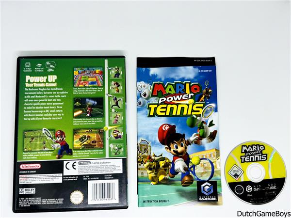 Grote foto nintendo gamecube mario power tennis ukv spelcomputers games overige nintendo games