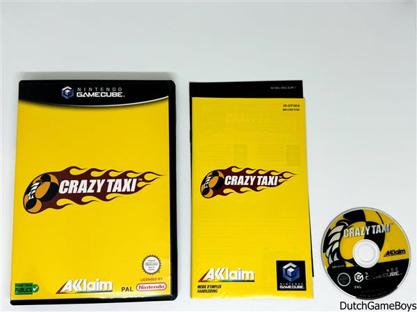 Grote foto nintendo gamecube crazy taxi fah spelcomputers games overige nintendo games
