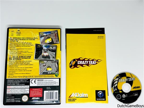 Grote foto nintendo gamecube crazy taxi fah spelcomputers games overige nintendo games