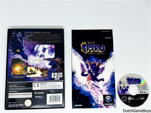 Grote foto nintendo gamecube de legende van spyro een draak is geboren hol spelcomputers games overige nintendo games