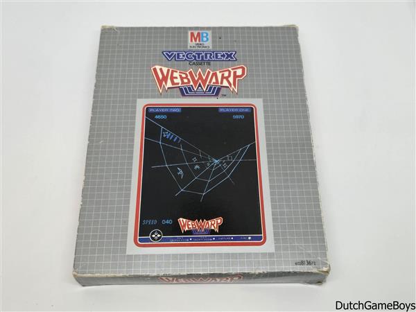 Grote foto vectrex mb web warp boxed spelcomputers games overige merken