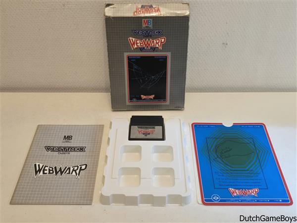 Grote foto vectrex mb web warp boxed spelcomputers games overige merken