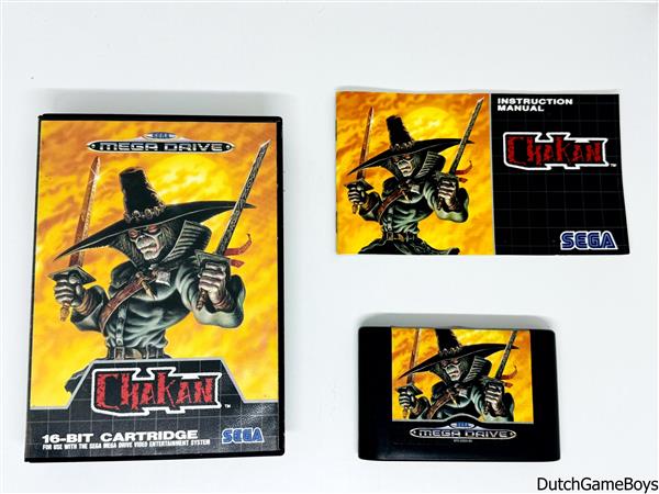 Grote foto sega mega drive chakan spelcomputers games overige games