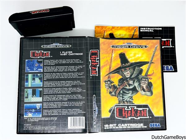Grote foto sega mega drive chakan spelcomputers games overige games