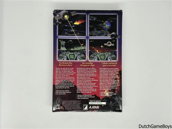 Grote foto atari jaguar cd hover strike big box spelcomputers games overige games