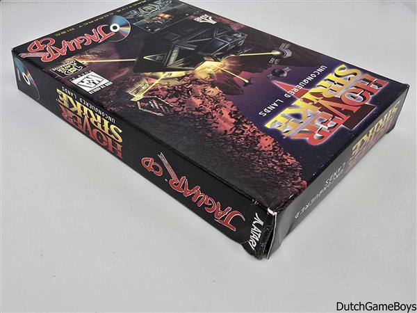 Grote foto atari jaguar cd hover strike big box spelcomputers games overige games
