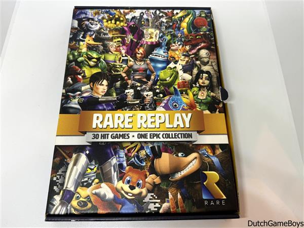 Grote foto xbox one rare replay press kit t shirt spelcomputers games overige games