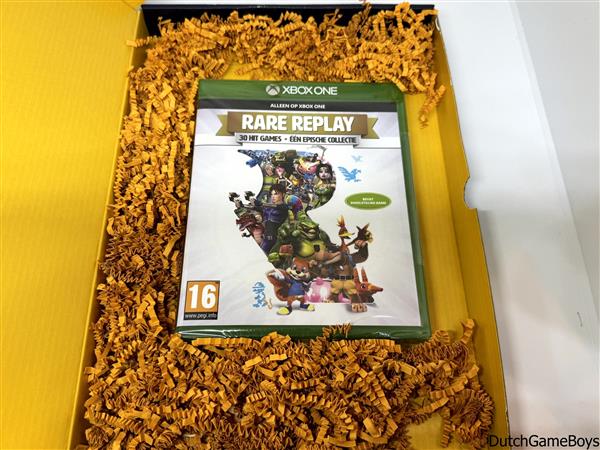 Grote foto xbox one rare replay press kit t shirt spelcomputers games overige games