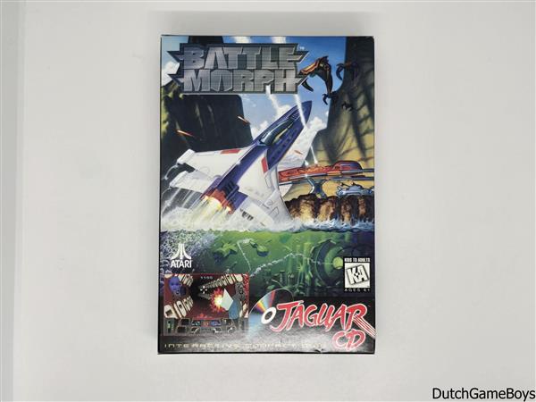 Grote foto atari jaguar cd battle morph big box spelcomputers games overige games