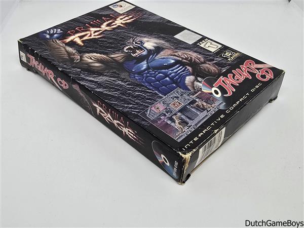 Grote foto atari jaguar cd primal rage big box spelcomputers games overige games