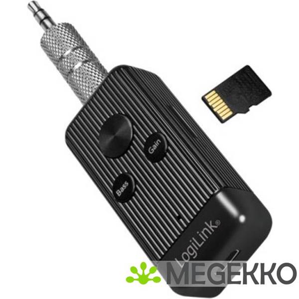 Grote foto logilink bt0055 bluetooth ontvanger zwart computers en software netwerkkaarten routers en switches