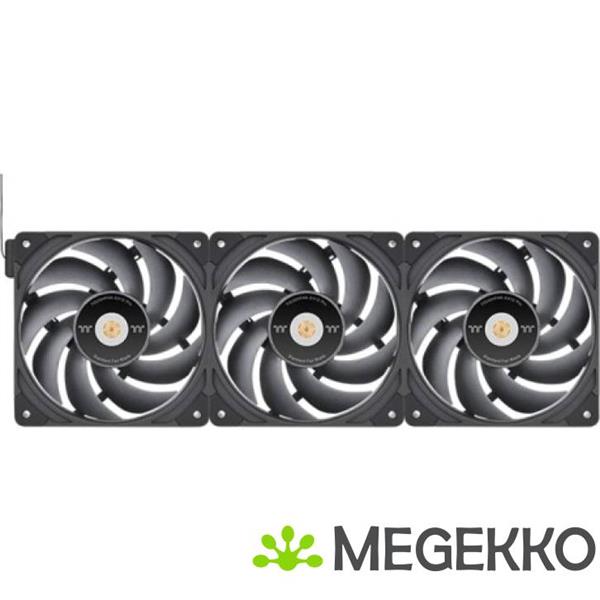 Grote foto thermaltake cl f172 pl14bl a koelsysteem voor computers computer behuizing ventilator 14 cm zwart 3 computers en software overige computers en software