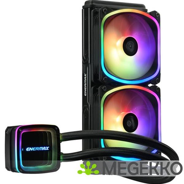 Grote foto enermax aquafusion adv 240mm rgb waterkoeler computers en software overige computers en software