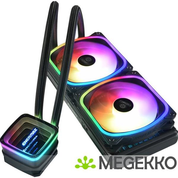 Grote foto enermax aquafusion adv 240mm rgb waterkoeler computers en software overige computers en software