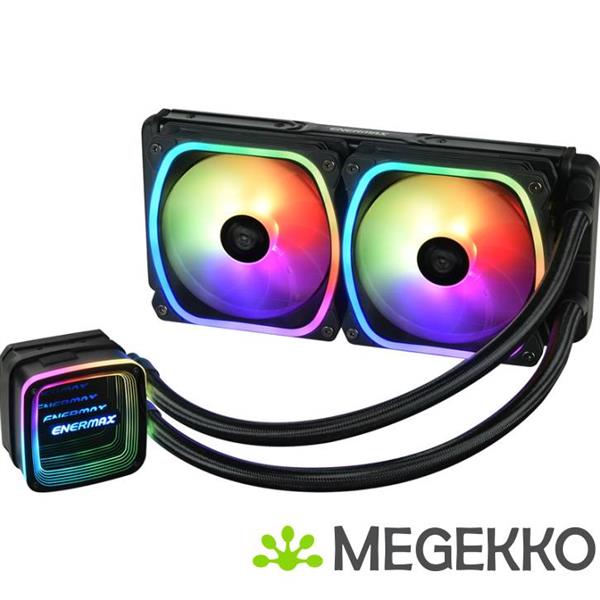 Grote foto enermax aquafusion adv 240mm rgb waterkoeler computers en software overige computers en software