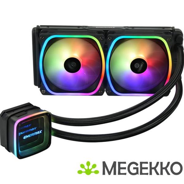 Grote foto enermax aquafusion adv 240mm rgb waterkoeler computers en software overige computers en software