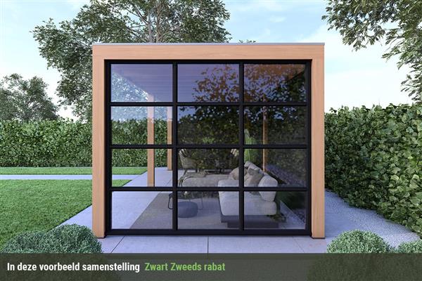 Grote foto overkapping base serie 3 douglas 600 x 400 cm tuin en terras tuinhuisjes en blokhutten
