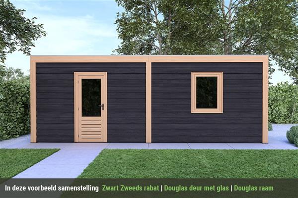 Grote foto overkapping base serie 5 douglas 800 x 300 cm tuin en terras tuinhuisjes en blokhutten