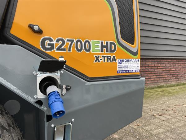 Grote foto giant g2700e x tra hd minishovel kniklader nieuw electrisch agrarisch shovels