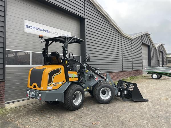 Grote foto giant g2700e x tra hd minishovel kniklader nieuw electrisch agrarisch shovels