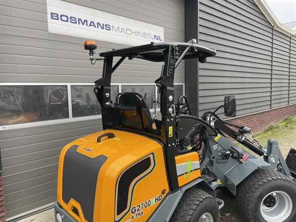Grote foto giant g2700e x tra hd minishovel kniklader nieuw electrisch agrarisch shovels