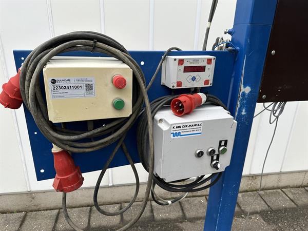Grote foto grisnich big bag vuller met weger agrarisch kisten