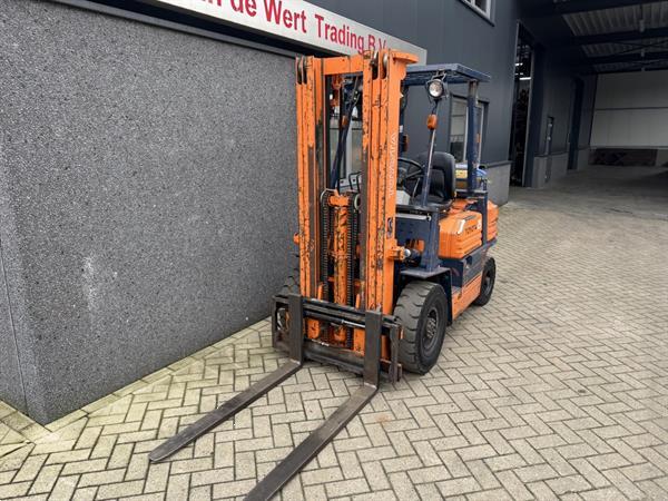 Grote foto toyota 42 5fgf 25 heftruck triplo 470 freelift sideshift lpg agrarisch heftrucks