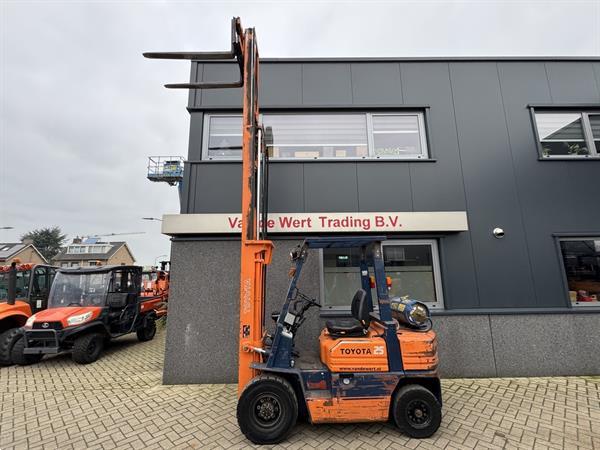 Grote foto toyota 42 5fgf 25 heftruck triplo 470 freelift sideshift lpg agrarisch heftrucks