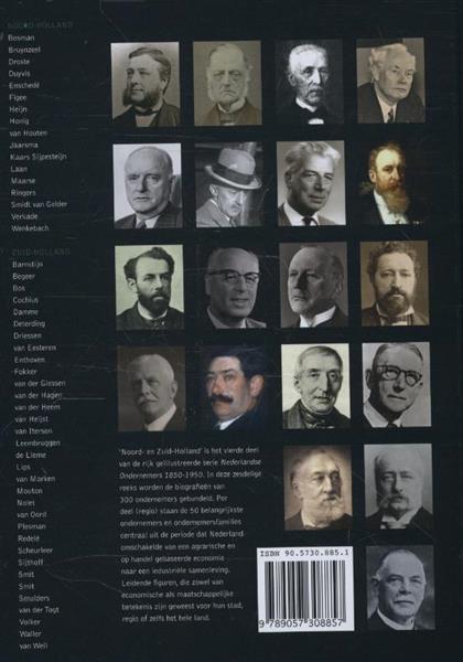 Grote foto noord en zuid holland nederlandse ondernemers 1850 1950 4 boeken politiek en maatschappij