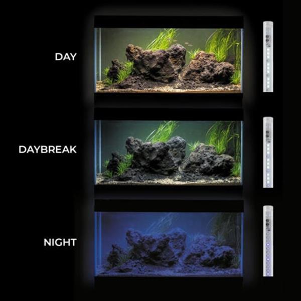 Grote foto day night leddy tube led lamp 10watt 415mm vervangt 55 60cm tl dieren en toebehoren vissenkommen