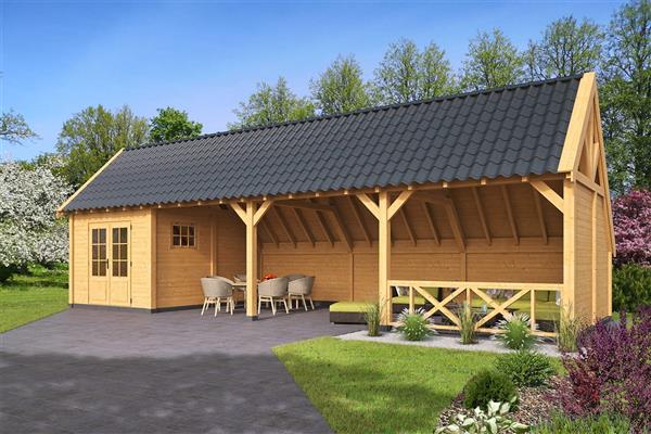 Grote foto kapschuur billund xxl type 11 tuin en terras tuinhuisjes en blokhutten